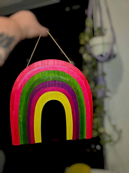 Painted Rainbow - colourful