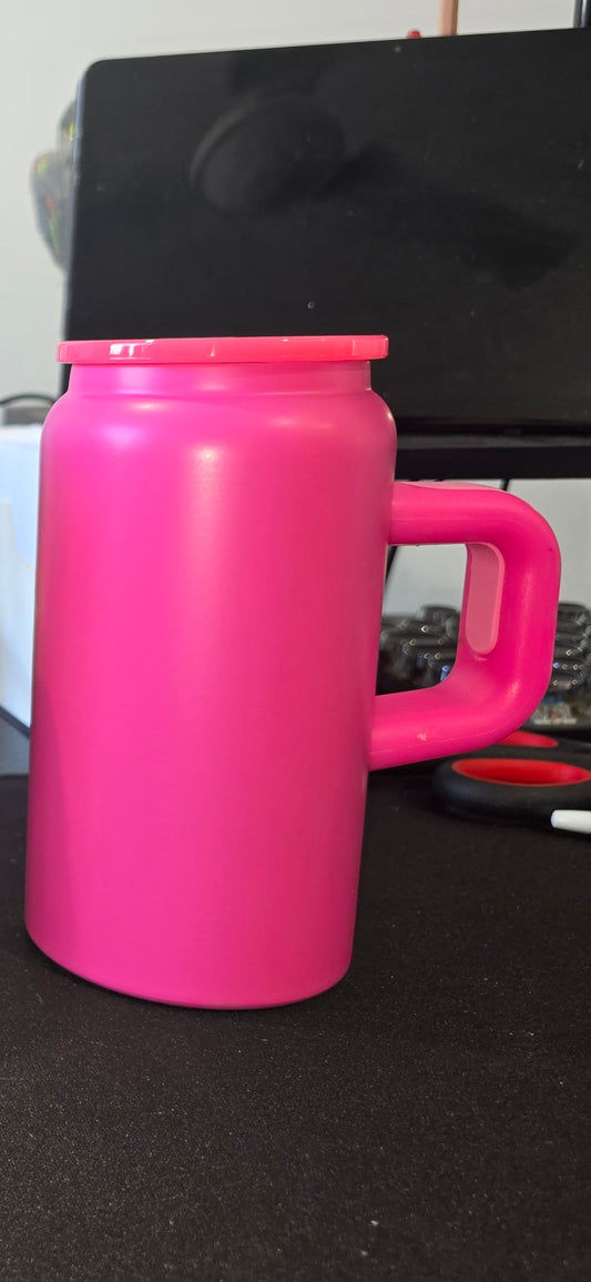 Custom 16oz stainless steel with handle