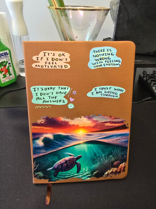 Affirmations notebook